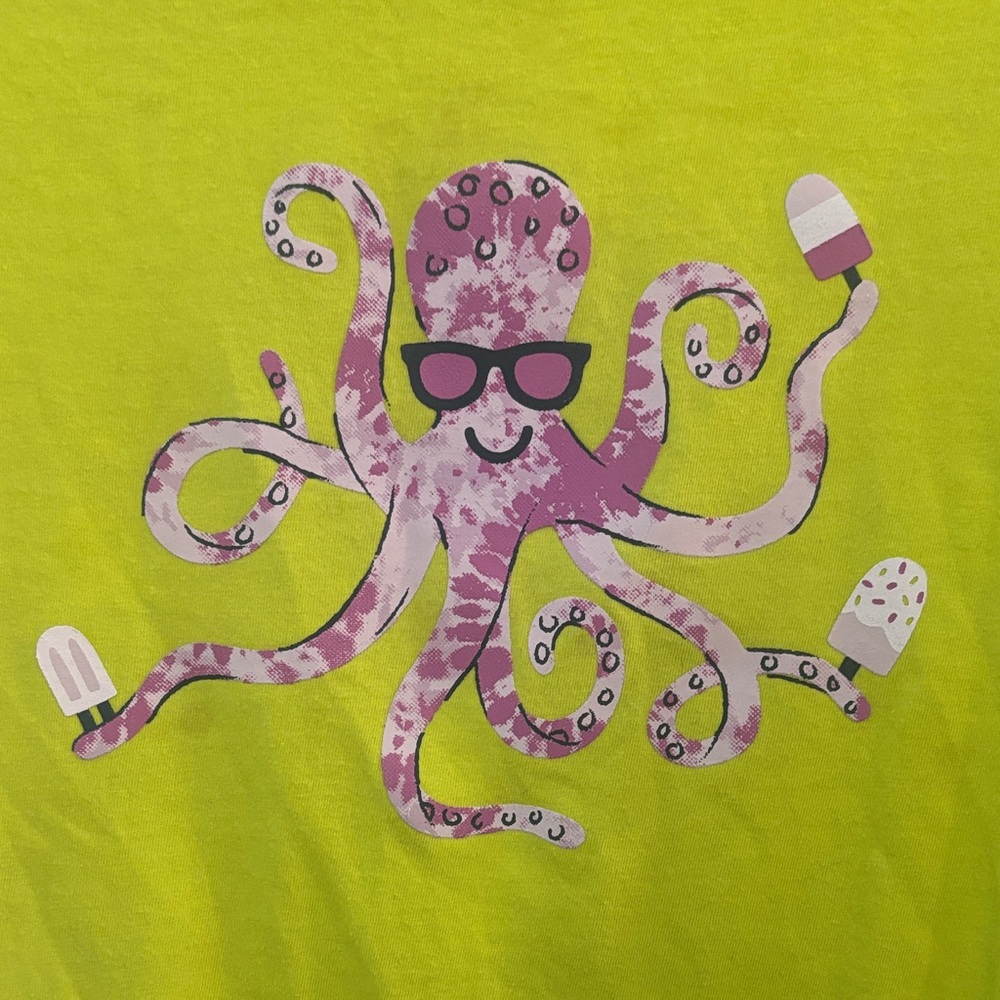 Cat & Jack Bright Yellow Tee